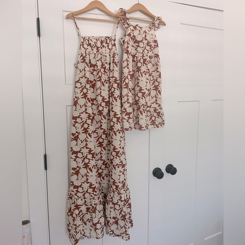 Universal Thread matching mommy and me dresses (XS;5T)